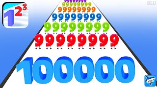 Number Master MAX LEVEL, Tall Man Run Game, Stack Rider All Levels - Satisfying Mobile Games screenshot 3