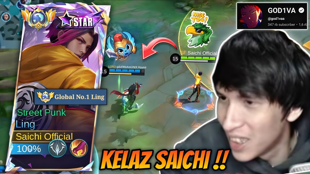 ORDER MABAR STREAMER LORD GOD1VA!! SATU TIM MALAH PAKE 4 ASSASIN?!🤣 MLBB