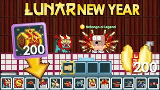 I GOT EPIC PRIZE in LUNAR New Year 2023 + DRACONIC CROWN (ALL NEW ITEMS) OMG!! | GrowTopia