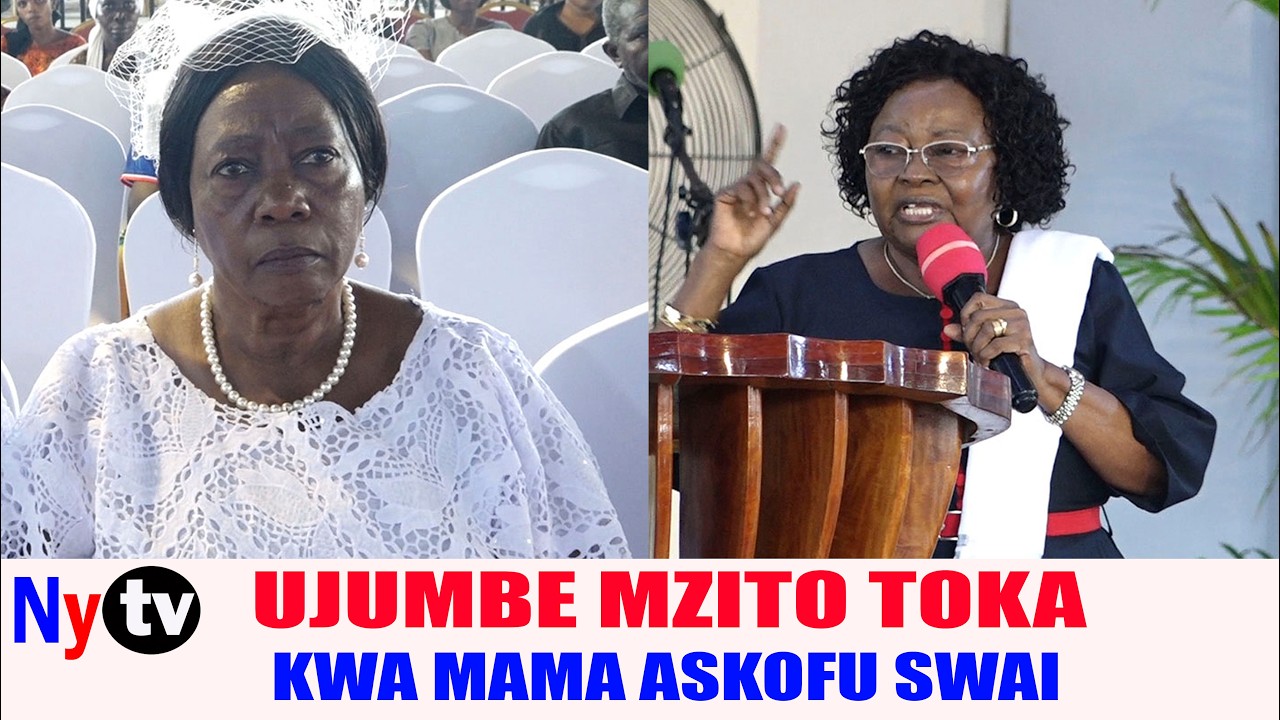 MANENO MAZITO YA FARAJA KUTOKA KWA MAMA ASKOFU SWAI MAHUSUSI KWA MJANE ALIYE ACHWA