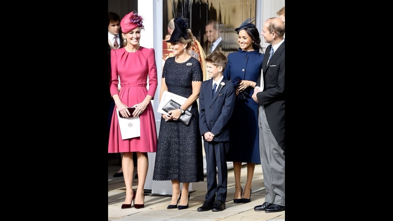 Princess Catherine,was joined by Sophie  and her son James, Viscount Severn and other prominent .