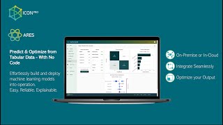 IconPro ARES software: No-Code Predictive Quality & Optimization from Production Data Profile