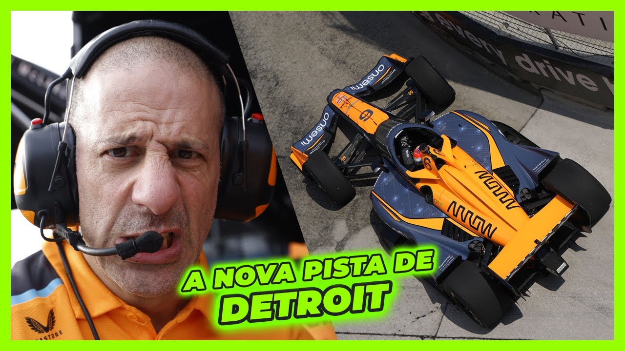 Meteram a pista no CENTRO de DETROIT! | IndyCar