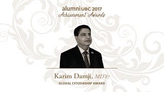 Karim Damji, MD’87 - alumni UBC 2017 Achievement Awards