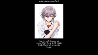 All sins can be atoned for. There is still hope. | Kaworu Nagisa | Evangelion | VoiStock #Shorts