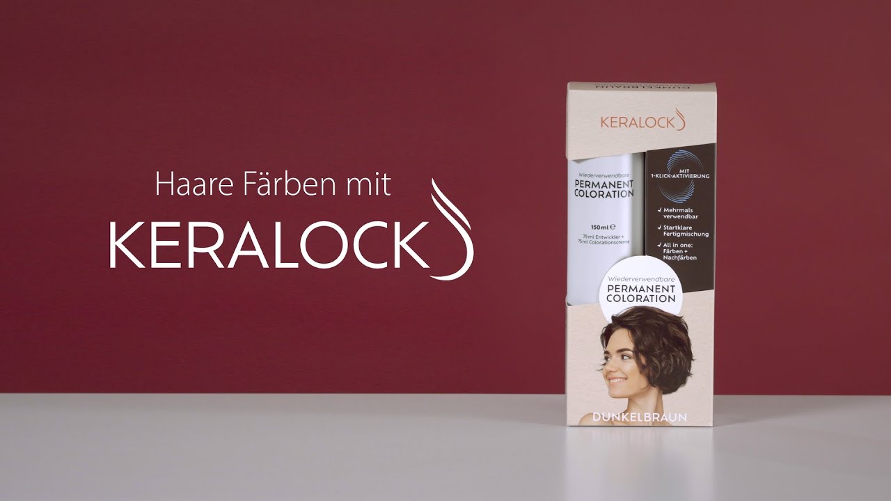 Anwendungsvideo: Vollfärbung mit der wiederverwendbaren KERALOCK ...