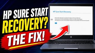 How to Fix "HP Sure Start Recovery" Error