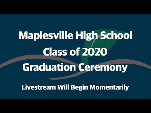 Maplesville High School Graduation 6-9-2020