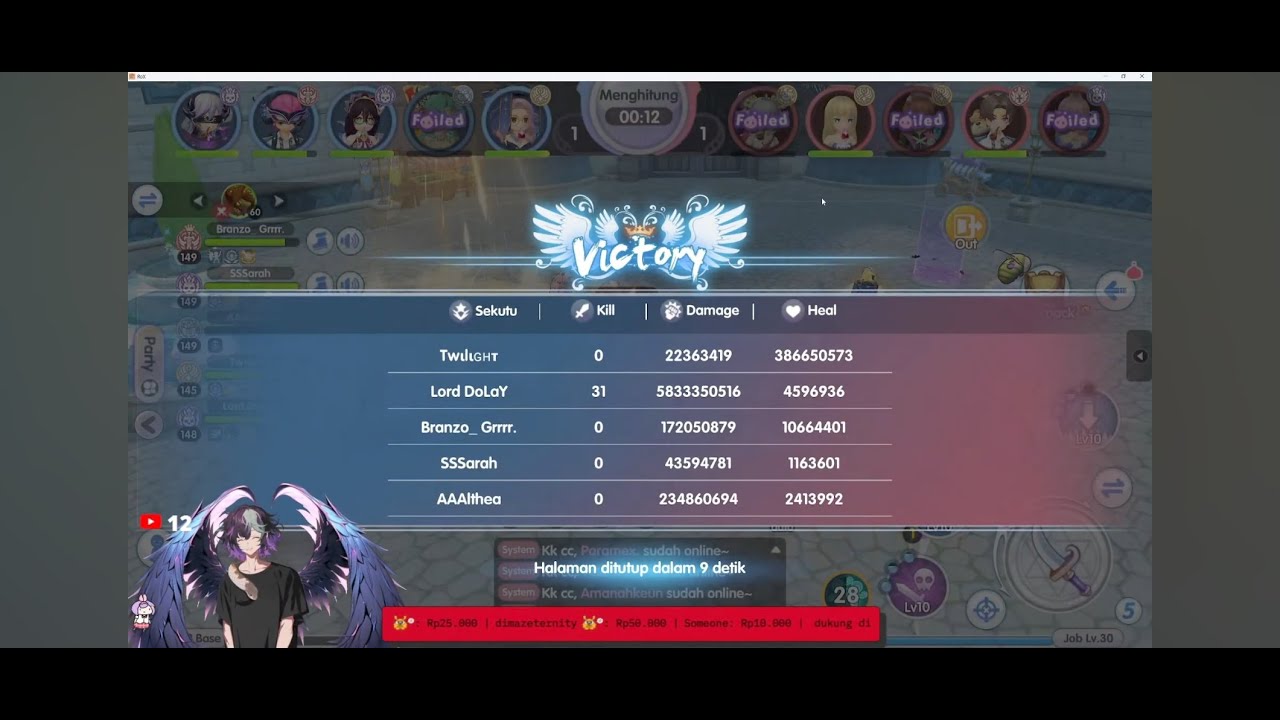 Shadow Cross Dagger KVM Match of the day! RoX SEA 