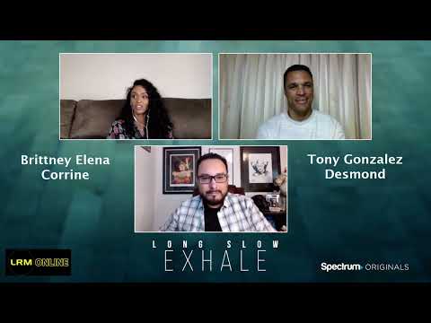 Brittney Elena and Tony Gonzalez Interview for the Spectrum Original Long Slow Exhale