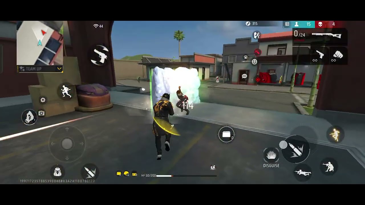 Konsandra song free fire tranning groun😎