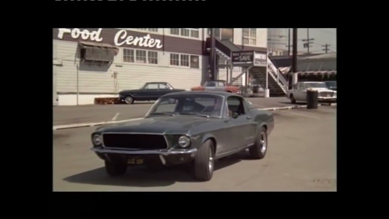 Steve McQueen’s Bullitt Car Chase – Cut to Lynyrd Skynyrd | Classic Rock Remix Pt. 1.