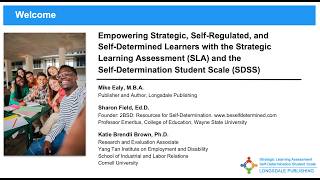 ICLCA SLA SDSS Webinar | Empowering Strategic, Self Regulated, Learners