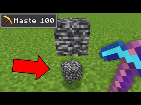 Busting 100 Minecraft
