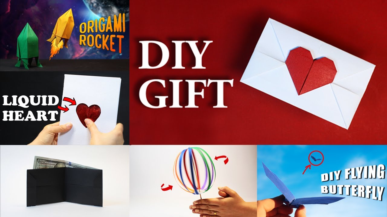 7 EASY PAPER CRAFTS AND DIY IDEAS