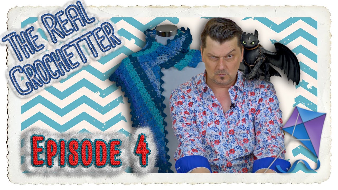 Episode 4 - Dragon Tail Scarf | The Real Crochetter