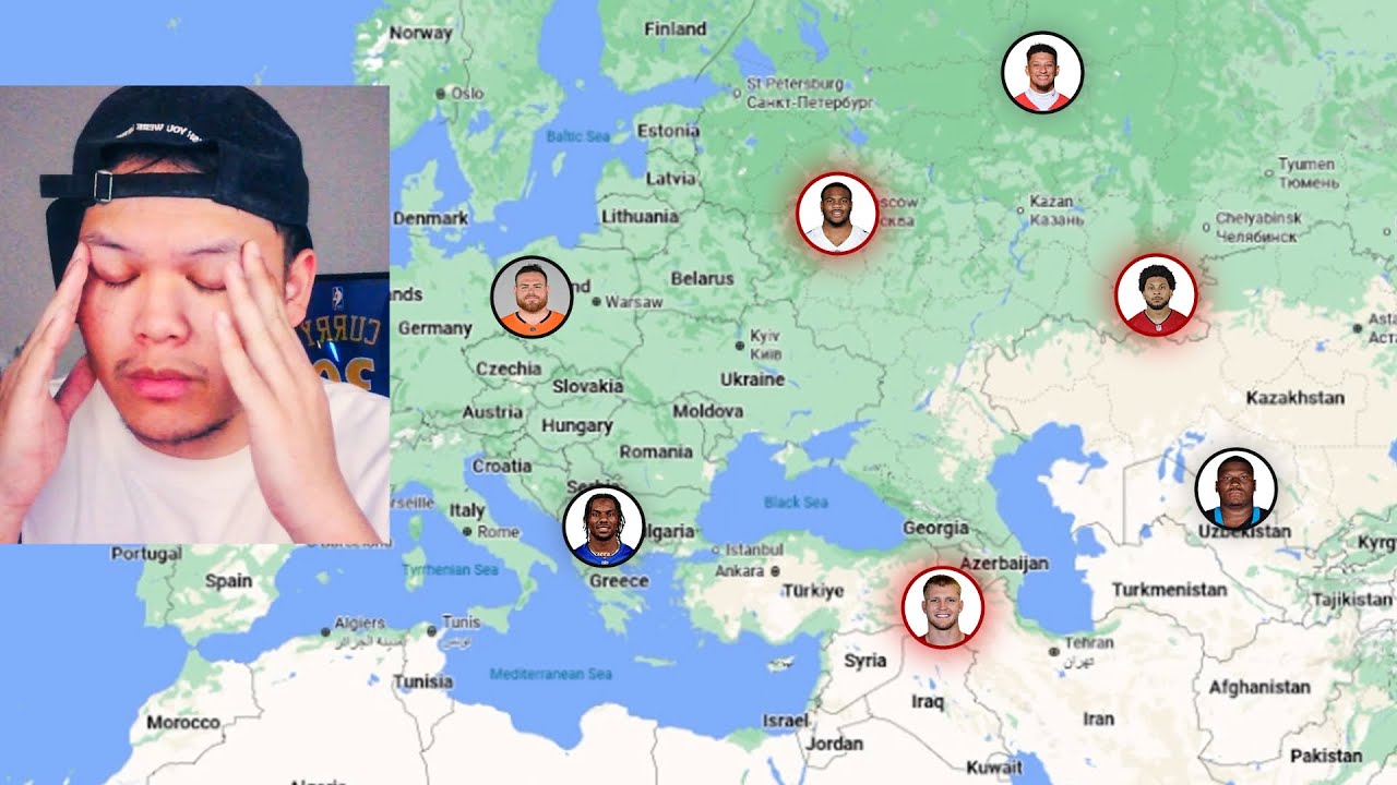 Madden Franchise, but Geoguessr decides my team