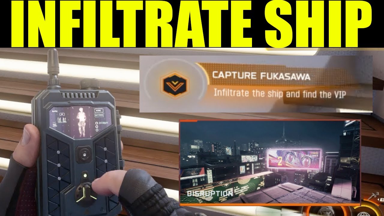 Cod bo7 - Как поймать Фукасаву | Проникнуть на корабль и найти VIP-персону | Прохождение игры «На...
