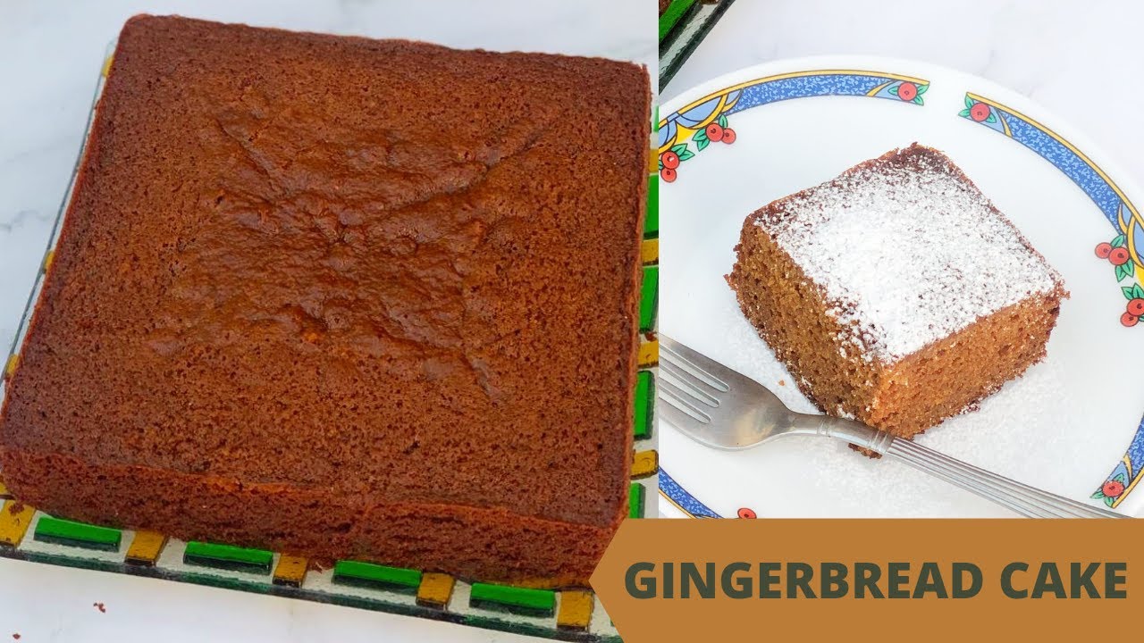 GINGERBREAD CAKE RECIPE | GINGERBREAD SPICED SNACK CAKE | CHRISTMAS SPECIAL GINGERBREAD CAKE RECIPE | Deepali Ohri