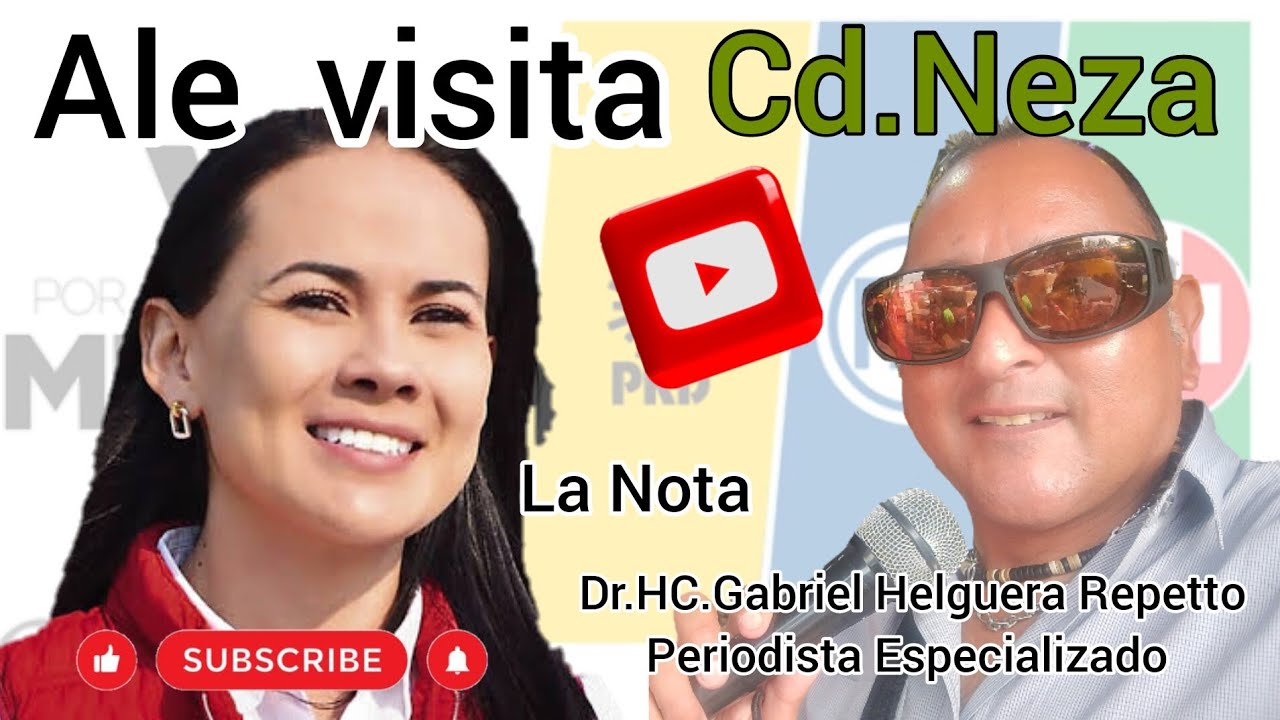 Ale del Moral en Cd. Neza 7 May 03 Periodismo Claro y Preciso Dr. HC