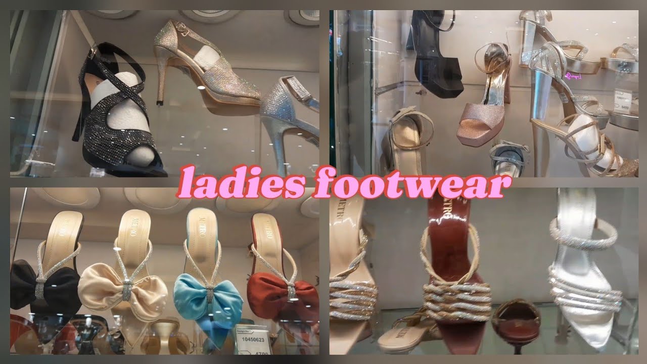 Ladies' footwear/Metro shoes/latest ladies' sandal design/Metro shoes sale 2025/party wear sandal 👡 