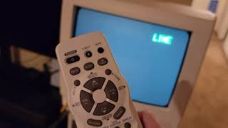 A Blast From The Past: Panasonic CRT TV/VCR/FM Radio Combo