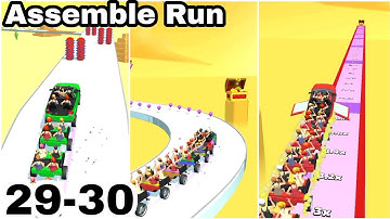 Assemble Run 3D All levels Walkthrough Gameplay Level 29-30 Android and Iphone Gameplay Pak IT Game
