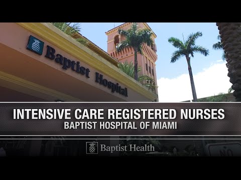 ICU Registered Nurses at Baptist Hospital of Miami