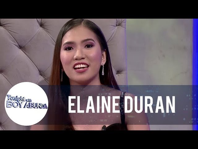 Elaine Duran explains why she chose 'Nadarang' for her performance | TWBA