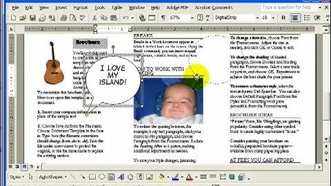 MS Word: using callouts and autoshapes