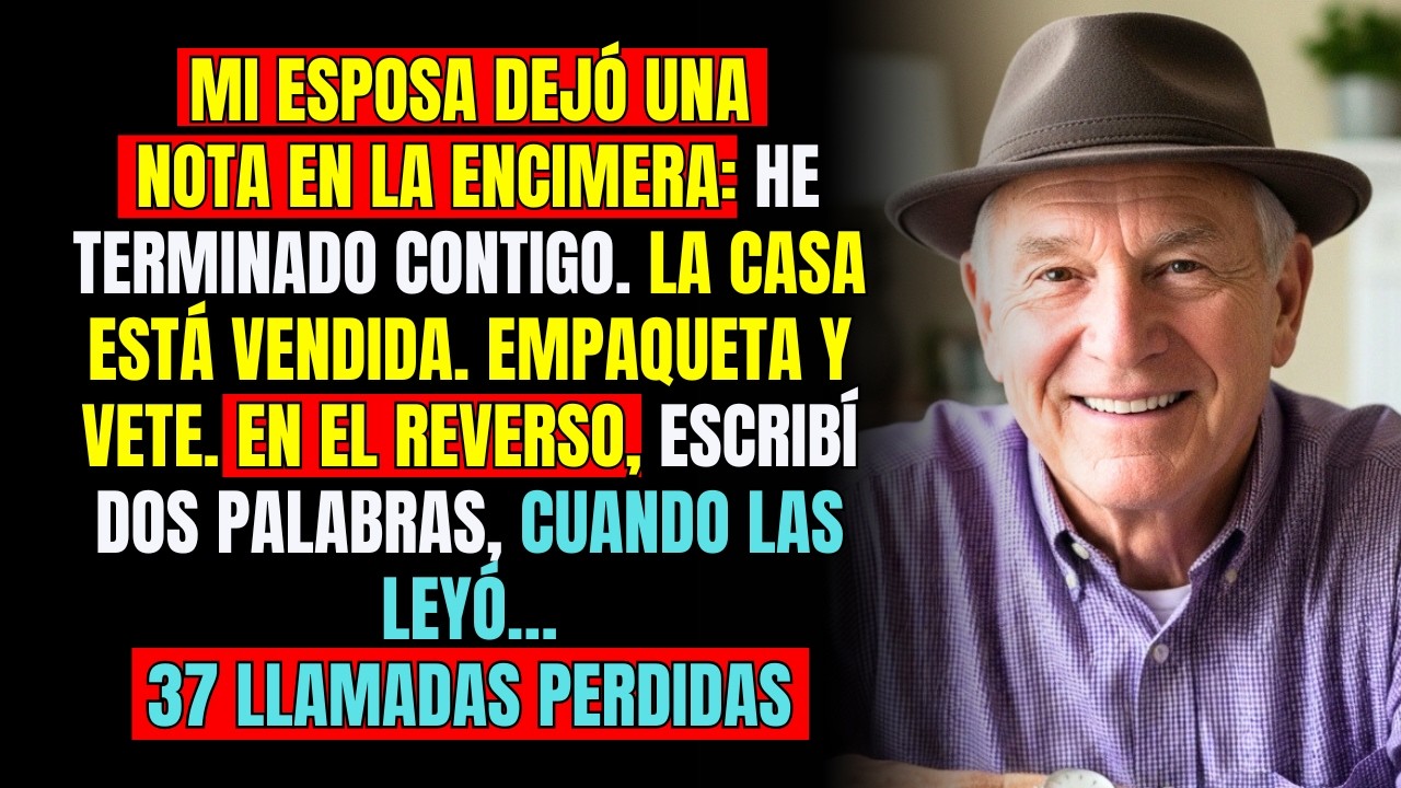 Mi Esposa Vendió La Casa y Me Echó, Pero Mi Respuesta Cambió Todo