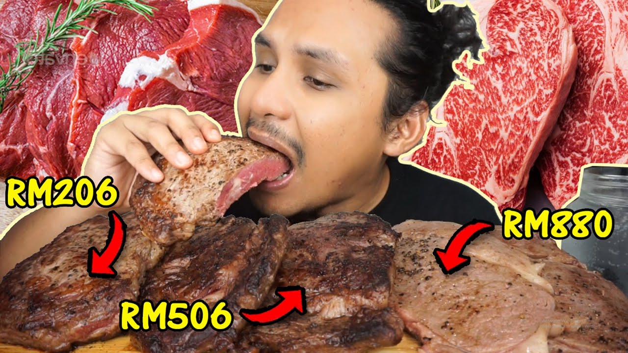 WAGYU AUSTRALIA VS WAGYU JAPAN (mukbang malaysia)