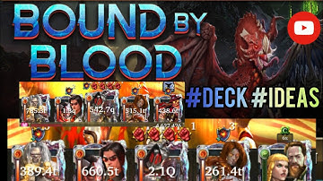 #133 - Legendary: Game of Heroes 🔵BOUND by BLOOD🔵 #deck #ideas #gameplay #event