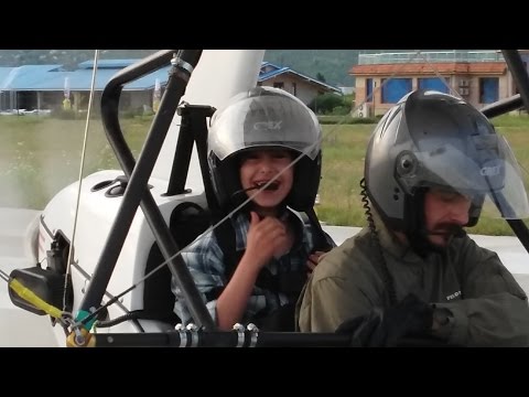 apollo delta jet. father \u0026 daughter - მარიამის პირველი ფრენა მამასთან ერთად