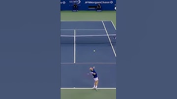 Agassi hits UNBELIEVABLE passing shot! 🔥