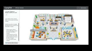 Testout | Network + | 1.3.8 Lab: Explore a Single Location in a Lab Net Worth