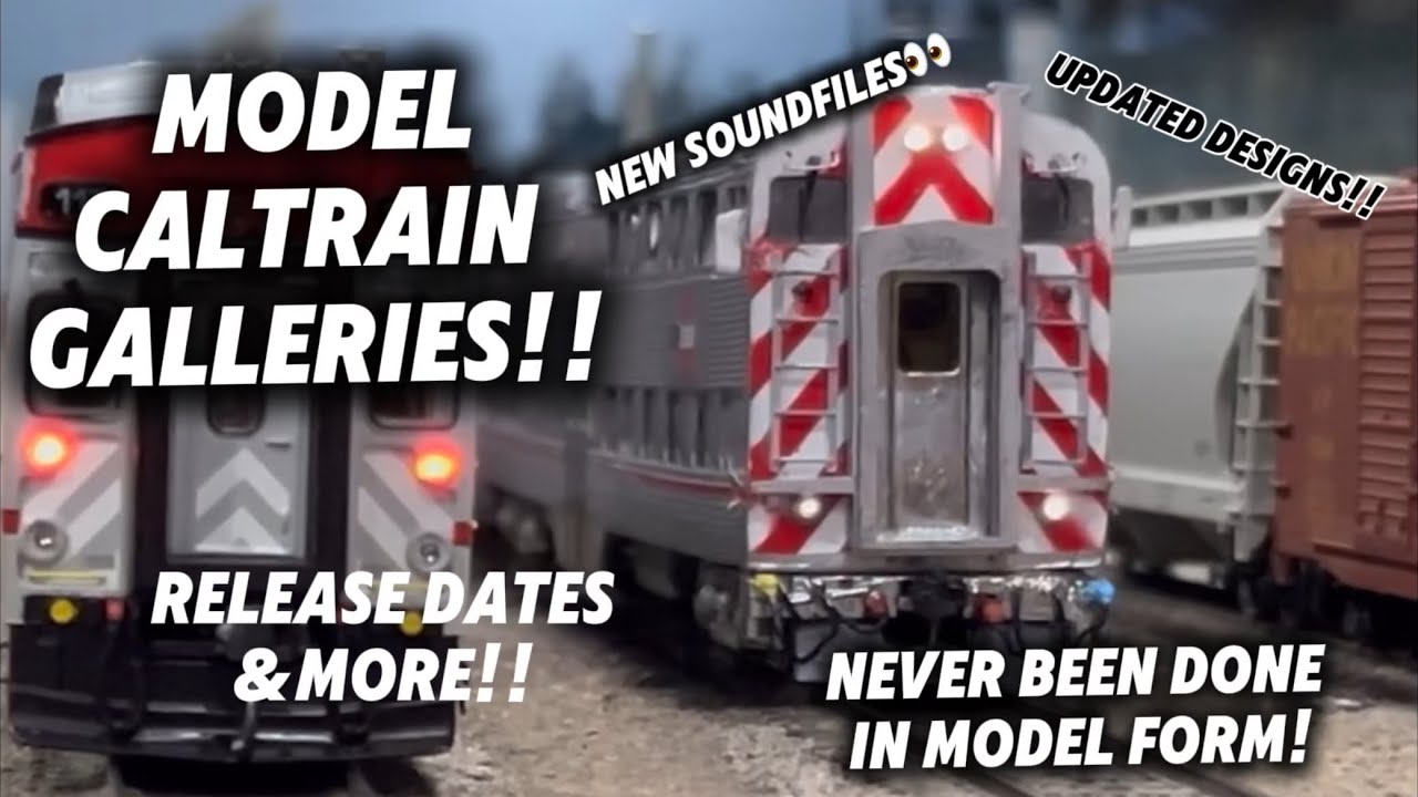 How Does A 24 Year Old Build Your Model Trains!? (HO Scale Caltrain ...