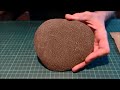 Texturing terrain bases with filler (spackle)