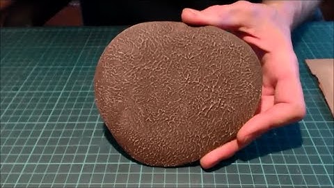 Texturing terrain bases with filler (spackle)
