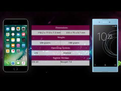 Apple iPhone 7 Plus vs Sony Xperia XA1 Plus - Phone comparison