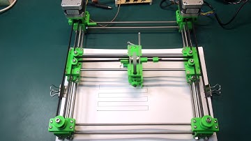 Progress of XY table by timing belt (4)