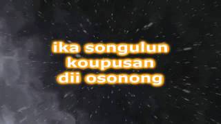 Video thumbnail of "Abraham Edwin - Koupusan Sogigisom lirik"