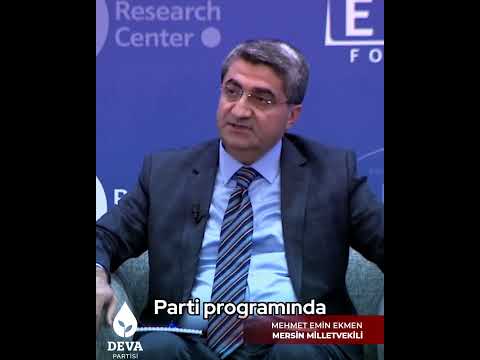 DEVA Partisi'nin Kürt Meselesine Bakışı ve Çözüm Önerileri