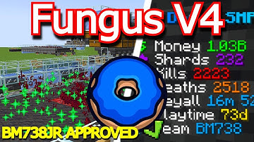 How To Make V4 Fungus Farm on Donut SMP (BEST DESIGN)