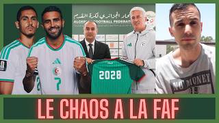 🚨CHAOS A LA FAF ! LE FOOTBALL ALGERIEN EN PERDITION