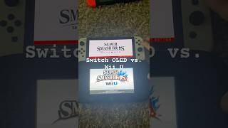 Switch OLED vs. Wii U (Super Smash Bros)