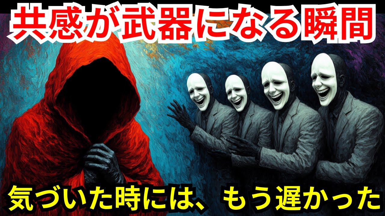 「優しさの仮面」をかぶった最も危険な人──ダークエンパスの正体｜ユング心理学×ニーチェ｜ダークパーソナリティ・トラウマと人間関係