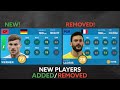 New players addedremoved after winter update  dream league soccer 24