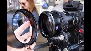 Duclos Lens Adapters And Zeiss Otus Cine Mod Newsshooter At Cine Gear Expo 2017