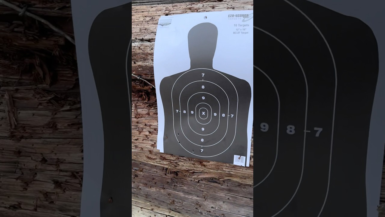 🔫 Shooting .22LR at 100 Meters – Accuracy Test